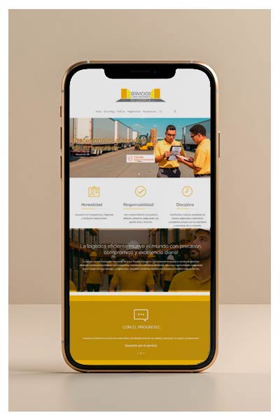 diseño web minimalista